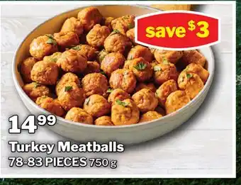 M & M Food Market Turkey Meatballs offer