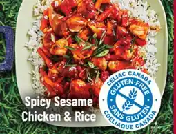 M & M Food Market Spicy Sesame Chicken & Rice offer