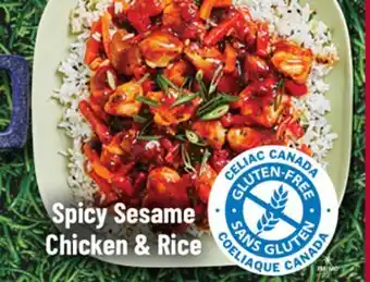 M & M Food Market Spicy Sesame Chicken & Rice offer