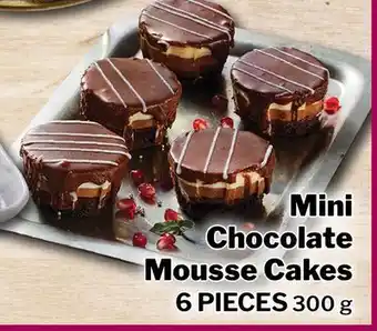 M & M Food Market Mini Chocolate Mousse Cakes offer