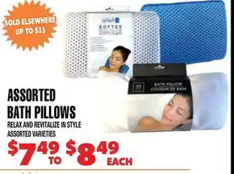 Len's Mill Stores ASSORTED BATH PILLOWS offer