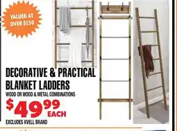 Len's Mill Stores DECORATIVE & PRACTICAL BLANKET LADDERS offer