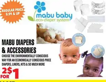 Len's Mill Stores MABU DIAPERS & ACCESSORIES offer