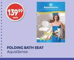 Wellwise by Shoppers FOLDING BATH SEAT AquaSense offer