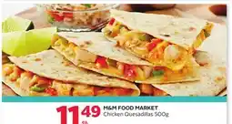 Rexall M & M FOOD MARKET Chicken Quesadillas offer