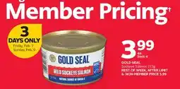 Rexall GOLD SEAL Sockeye Salmon offer