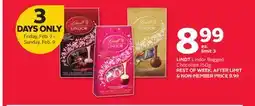 Rexall LINDT Lindor Bagged Chocolate offer