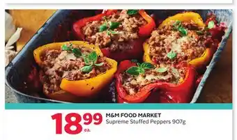 Rexall M & M FOOD MARKET Supreme Stuffed Peppers 907g offer