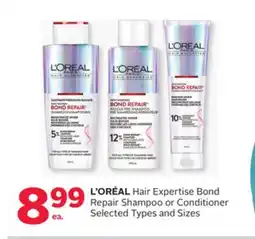 Rexall L' ORÉAL Hair Expertise Bond Repair Shampoo or Conditioner offer