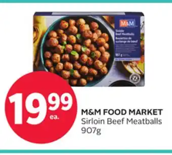 Rexall M & M FOOD MARKET Sirloin Beef Meatballs offer