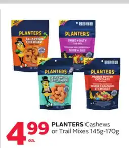 Rexall PLANTERS Cashews or Trail Mixes offer