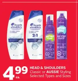 Rexall HEAD & SHOULDERS Classic or AUSSIE Styling offer