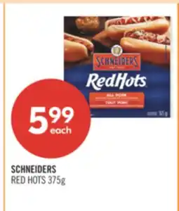 Shoppers Drug Mart SCHNEIDERS RED HOTS offer