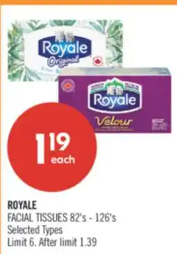 Shoppers Drug Mart ROYALE FACIAL TISSUES offer