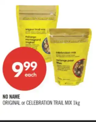 Shoppers Drug Mart NO NAME ORIGINAL or CELEBRATION TRAIL MIX offer