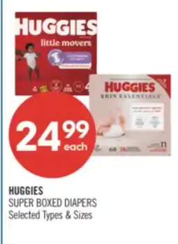 Shoppers Drug Mart HUGGIES SUPER BOXED DIAPERS offer