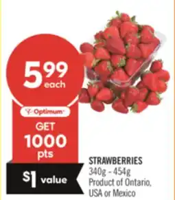 Shoppers Drug Mart STRAWBERRIES offer