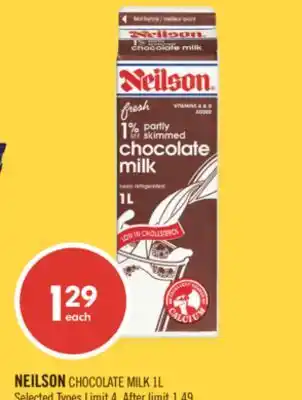 Shoppers Drug Mart NEILSON CHOCOLATE MILK offer