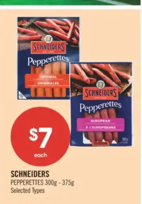 Shoppers Drug Mart SCHNEIDERS PEPPERETTES offer