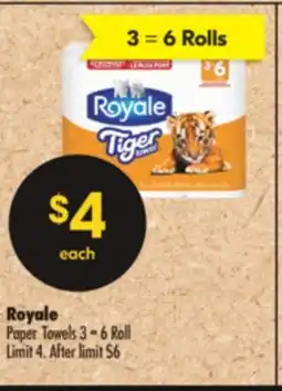 Shoppers Drug Mart Royale Paper Towels offer