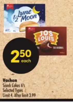 Shoppers Drug Mart Vachon Snack Cakes 6's offer