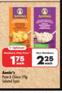 Shoppers Drug Mart Annie's Pasta & Cheese offer