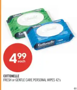 Shoppers Drug Mart COTTONELLE FRESH or GENTLE CARE PERSONAL WIPES offer