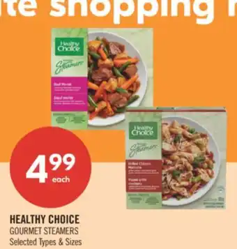 Shoppers Drug Mart HEALTHY CHOICE GOURMET STEAMERS offer