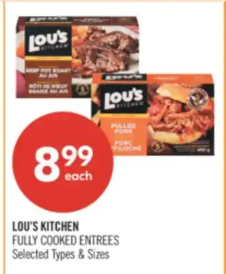 Shoppers Drug Mart LOU'S KITCHEN FULLY COOKED ENTREES offer