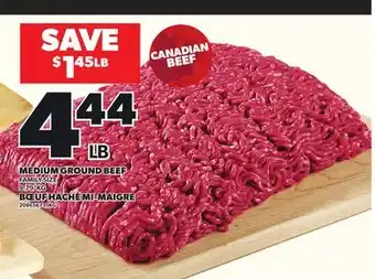 Independent City Market MEDIUM GROUND BEEF offer