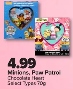 PharmaChoice Minions, Paw Patrol Chocolate Heart offer