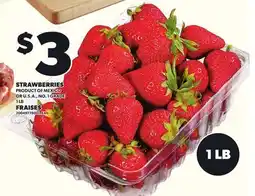 Independent City Market STRAWBERRIES, 1LB offer