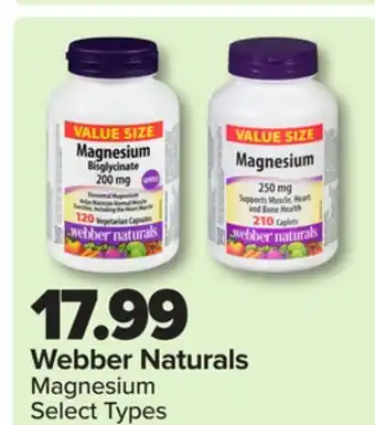 PharmaChoice Webber Naturals Magnesium offer