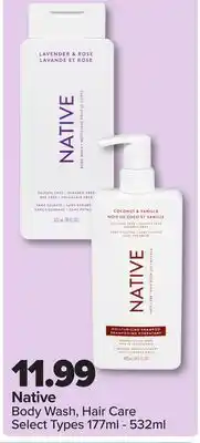 PharmaChoice Native Body Wash, Hair Care offer