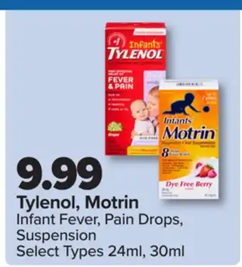 PharmaChoice Tylenol, Motrin Infant Fever, Pain Drops, Suspension offer