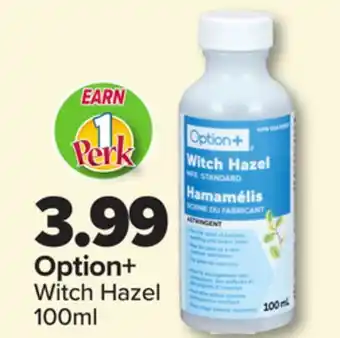 PharmaChoice Option+ Witch Hazel offer