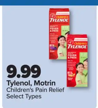 PharmaChoice Tylenol, Motrin Children's Pain Relief offer