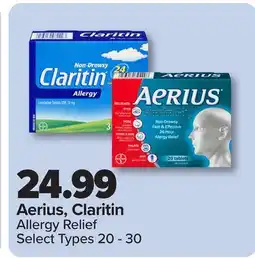 PharmaChoice Aerius, Claritin Allergy Relief offer