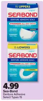 PharmaChoice Sea-Bond Denture Adhesive offer