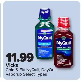 PharmaChoice Vicks Cold & Flu NyQuil, DayQuil, Vaporub offer