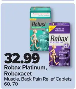 PharmaChoice Robax Platinum, Robaxacet Muscle, Back Pain Relief Caplets offer