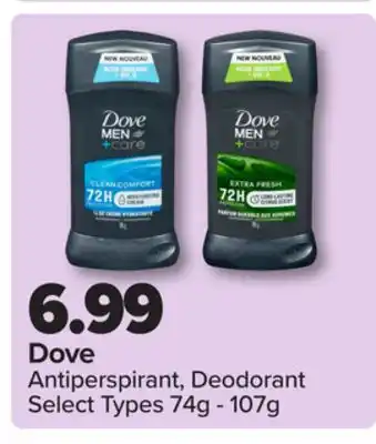 PharmaChoice Dove Antiperspirant, Deodorant offer