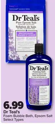 PharmaChoice Dr Teal's Foam Bubble Bath, Epsom Salt offer