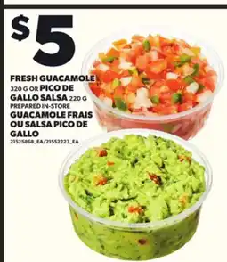 Independent City Market FRESH GUACAMOLE, 320 G OR PICO DE GALLO SALSA, 220 G offer