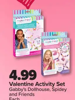 PharmaChoice Valentine Activity Set Gabby's Dollhouse, Spidey and Friends offer