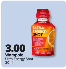 PharmaChoice Wampole Ultra Energy Shot offer