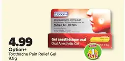 PharmaChoice Option+ Pain Relief Gel offer