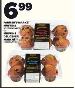 Independent City Market FARMER'S MARKET MUFFINS, 6'S offer