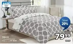 JYSK TRELLIS 7-piece bed-in-a-bag offer