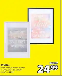 JYSK RYNDAL Photo frame offer